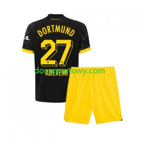 Koszulka Borussia Dortmund Karim Adeyemi 27 Dziecięcy Wyjazdowe Koszulki Piłkarskie 2023-2024 Krótki Rękaw